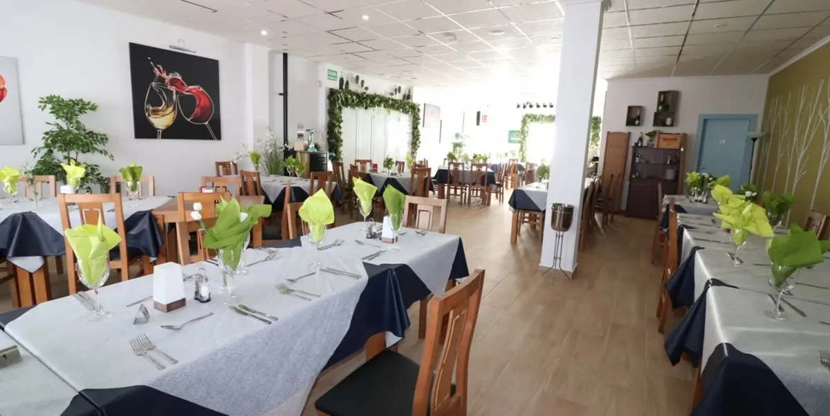 The decorated main hall at Yorkshire Rascal, set up for a private party